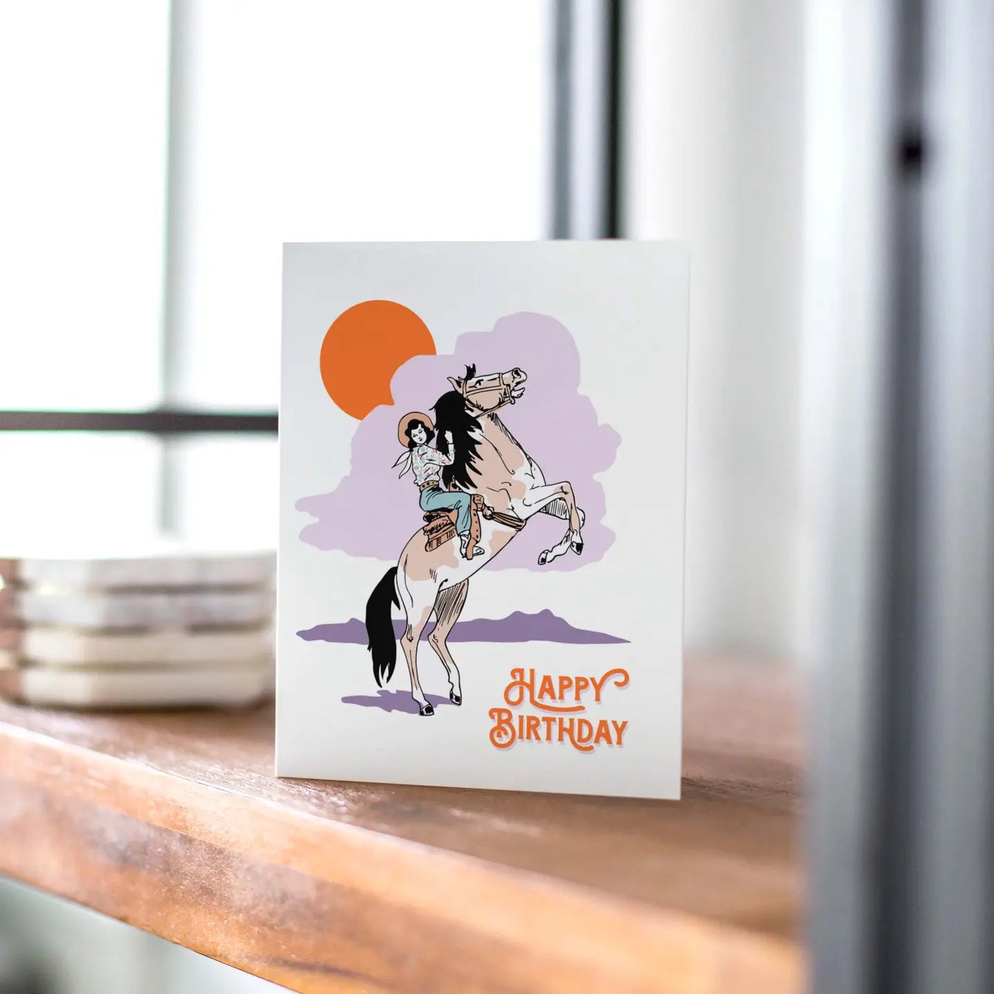 Cowgirl Birthday Greeting Card