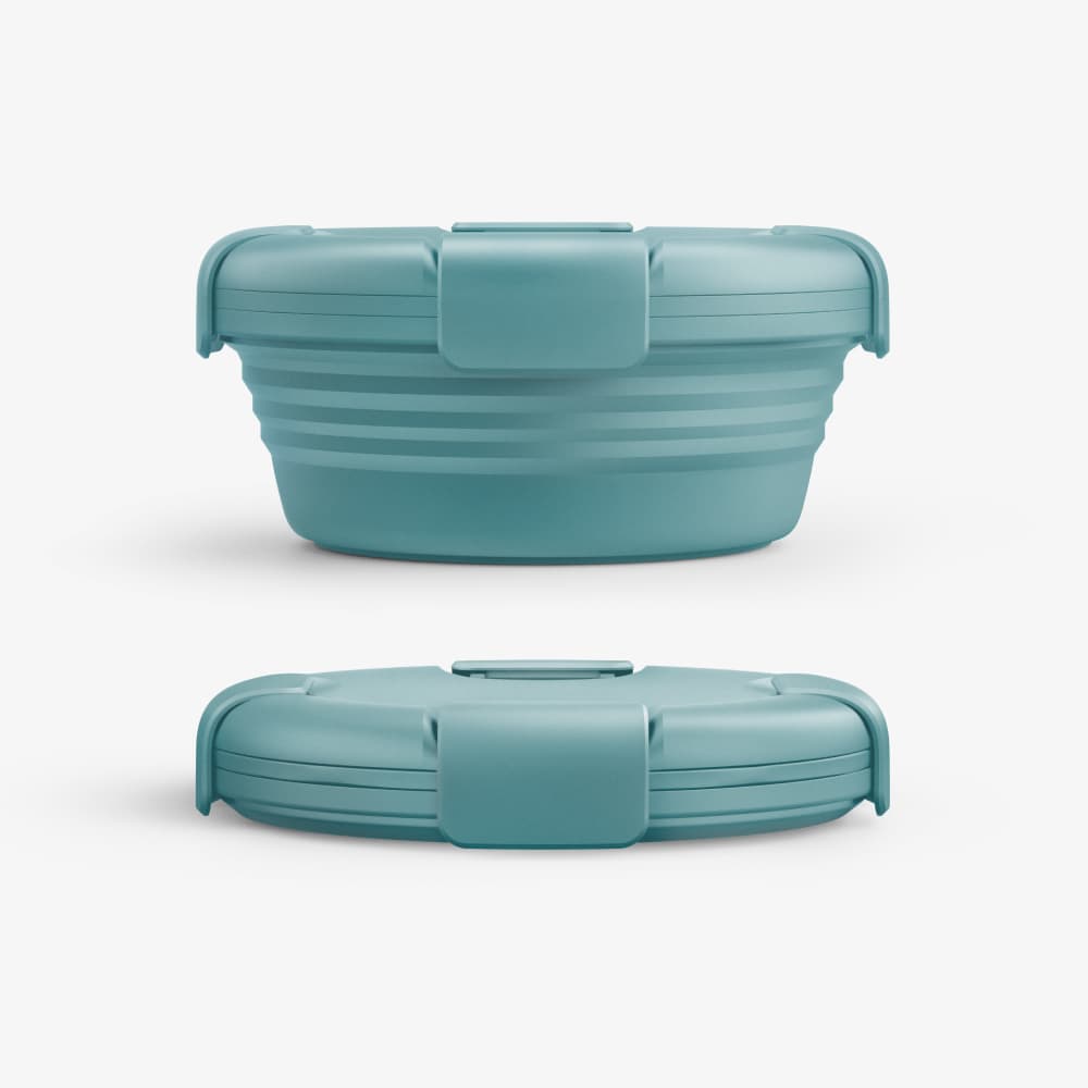 36 oz Collapsible Bowl - Collapsed Packaging