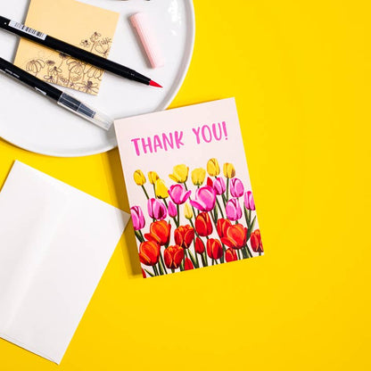 Thank You (Tulips) Card