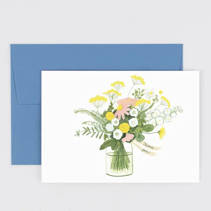 Thank You Bouquet Card