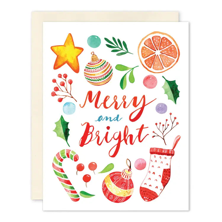 Merry and Bright Card