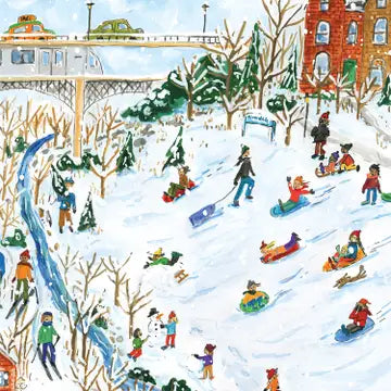Snowday in Toronto - 1000 Piece Puzzle