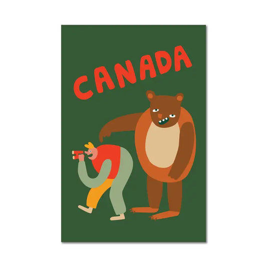 Grizzly Postcard