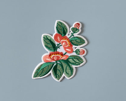 #127 Floral Iron-On Patch