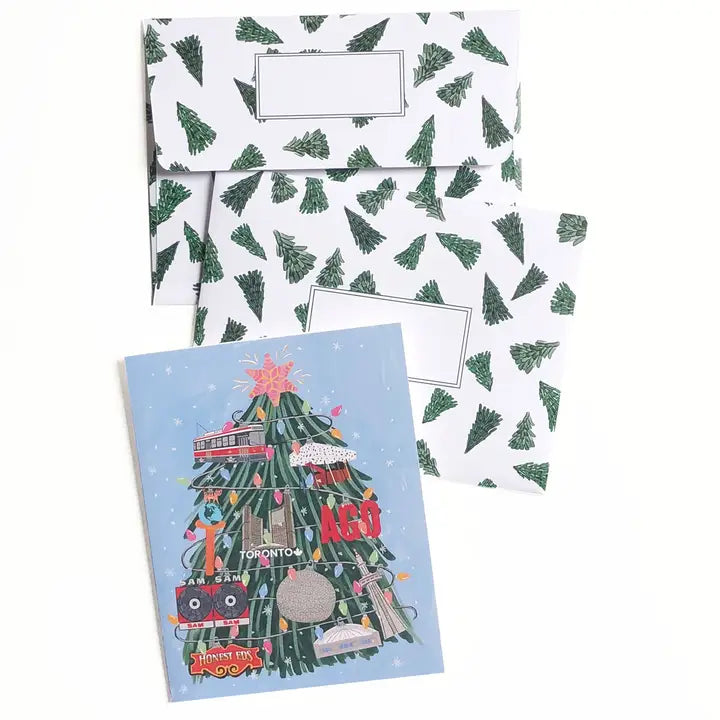 Happy Holidays Toronto Card