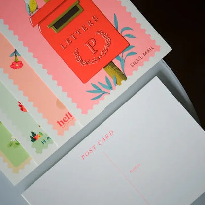 Mailbox Birds Postcard