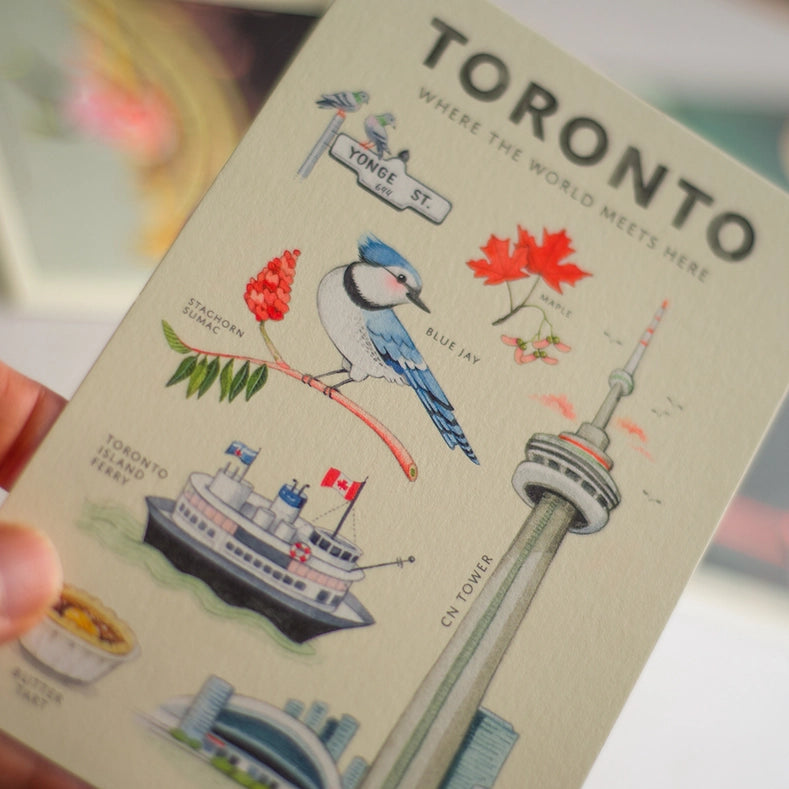 Toronto Icons: Blue Jay Postcard