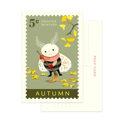Autumn Soft Sweep Postcard
