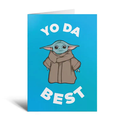 Yo Da Best Funny Birthday Greeting Card