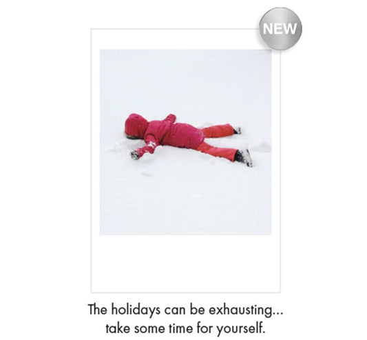 Exhausting Holiday Card