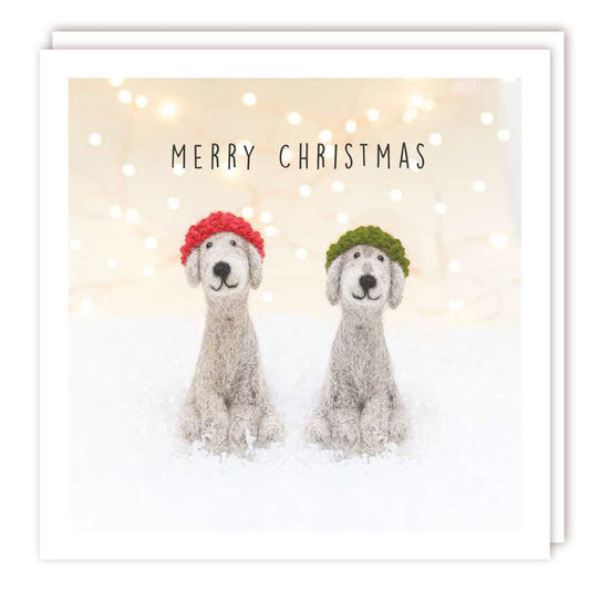 Felt Dogs Christmas Boxed Cards