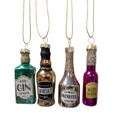 Liquor Bottles Ornament