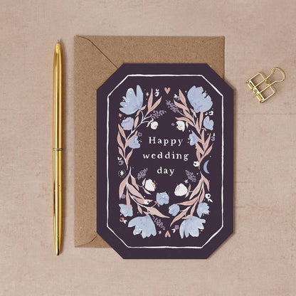 Floral Wedding Card