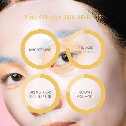 Pina Colada Revitalizing Biocellulose Mocktail Mask