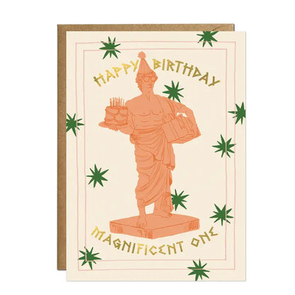 Magnificent One Birthday Card