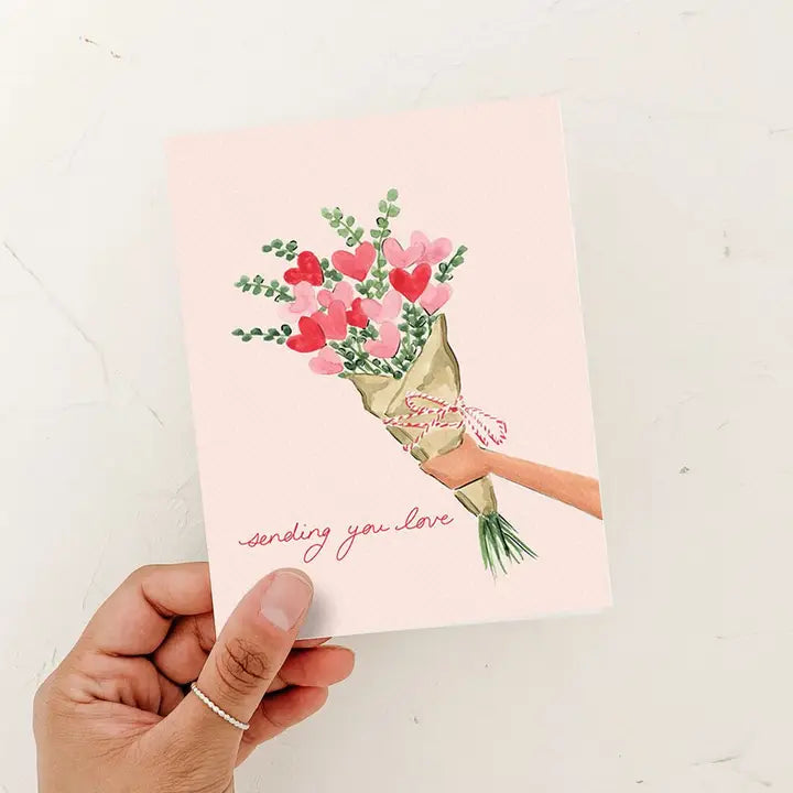 Sending You Love Card