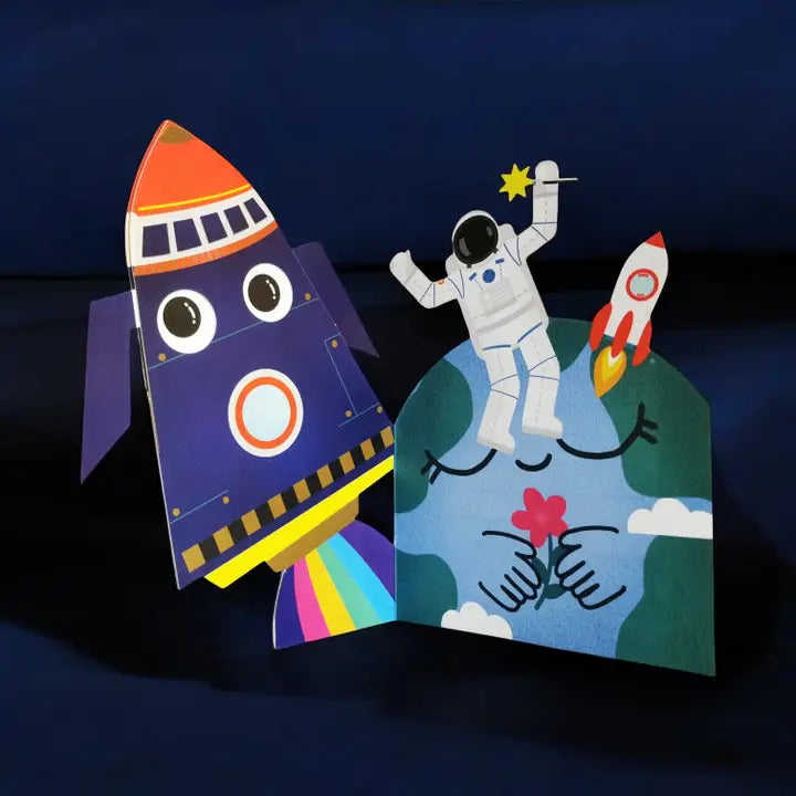 Rocket Interactive Birthday Card