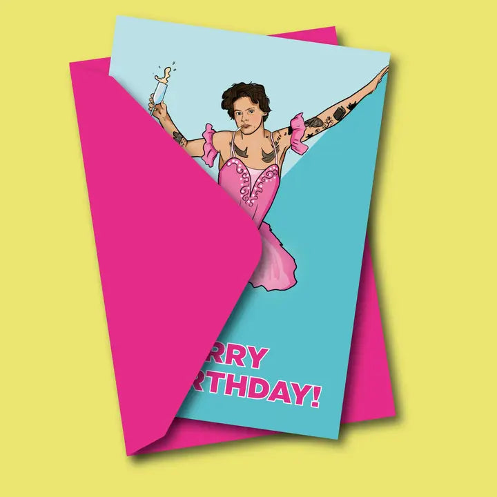 Harry Birthday! Greeting Card