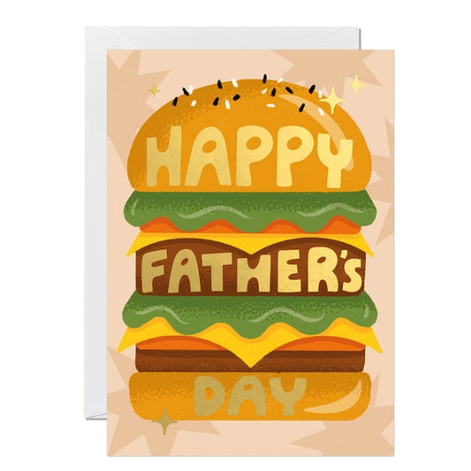 Burger Father's Day Card