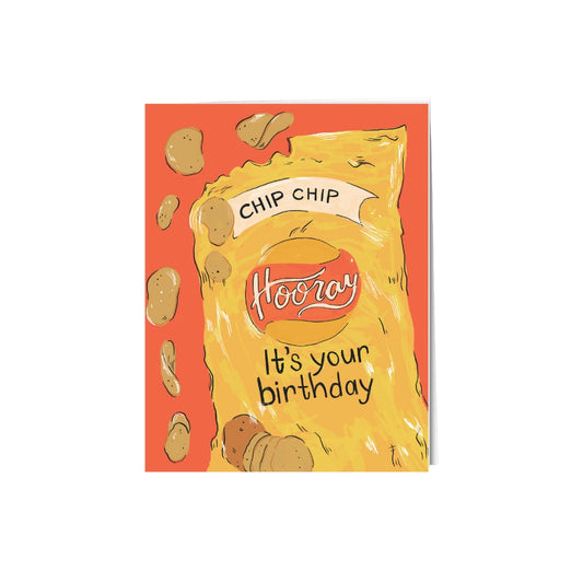 Chip Chip Hooray Birthday Card