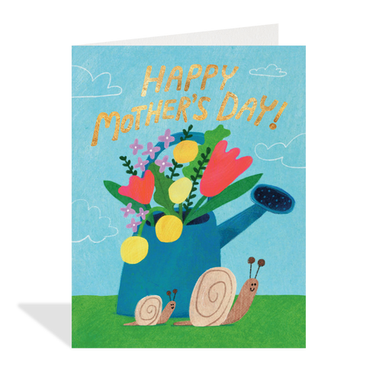 Mom Day Snails Card