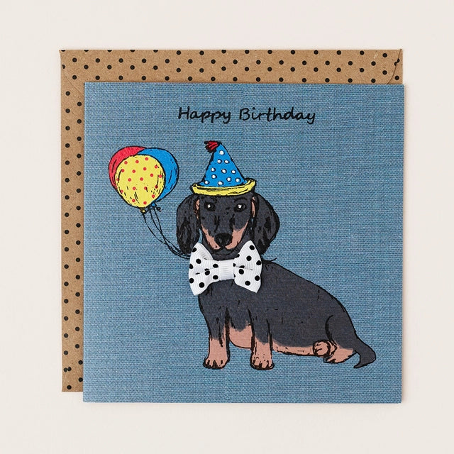 HB Sausage Dog Card