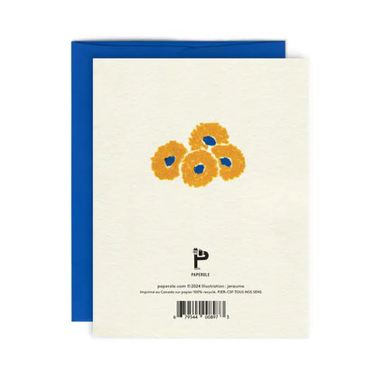 Tous Nos Sens Greeting Card