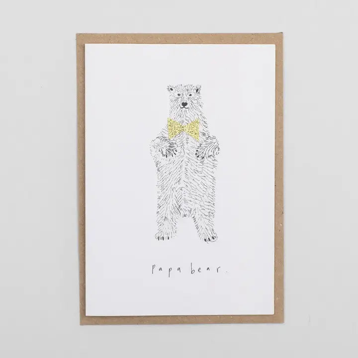 Papa Bear Card
