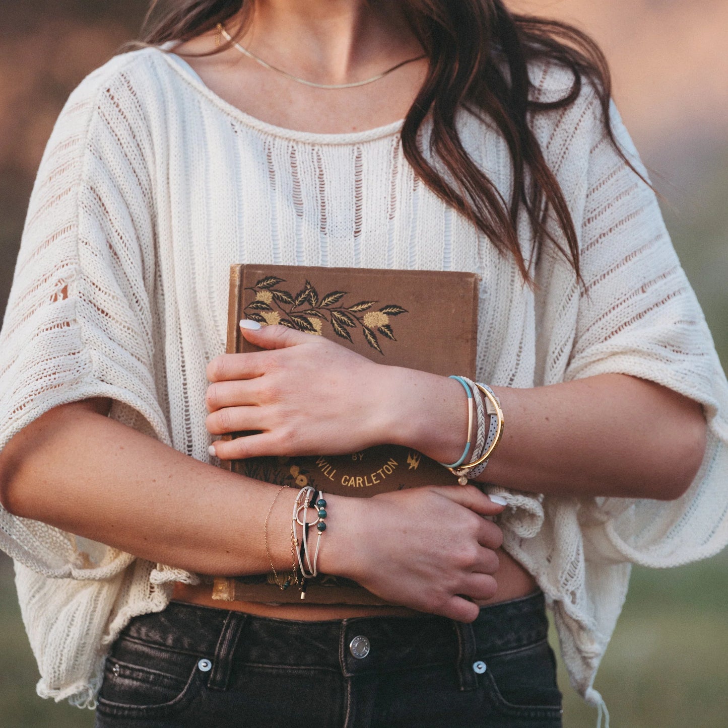 Flirt Hair Tie + Bracelets