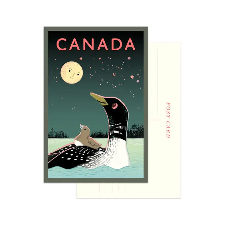 Loon of Canada Postcard