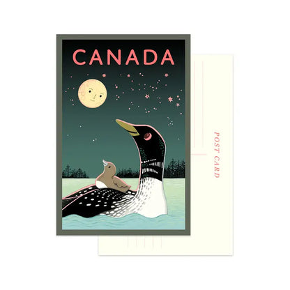 Loon of Canada Postcard