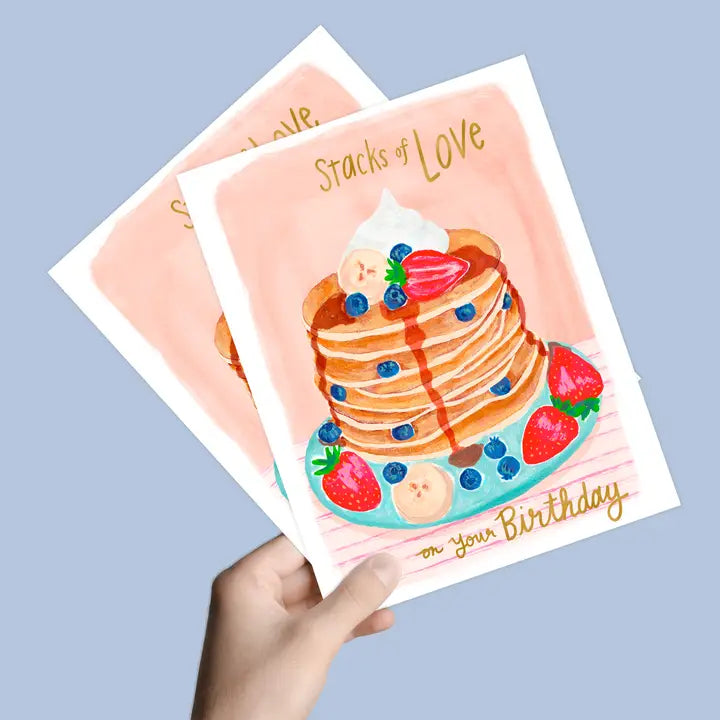 Pancake Brunch Birthday Card