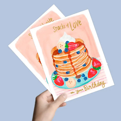 Pancake Brunch Birthday Card