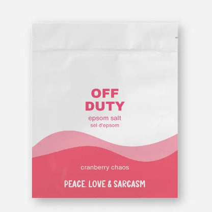Off Duty Epsom Salt Bath Soak