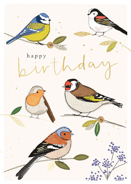 Birthday, Birds Card