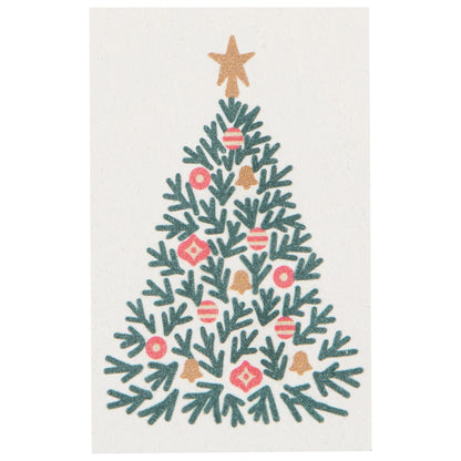 Festive Fir Christmas PopUp Sponge Set of 4