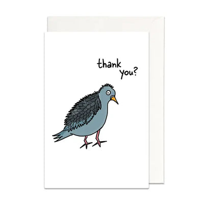 Thank You Pigeon Card