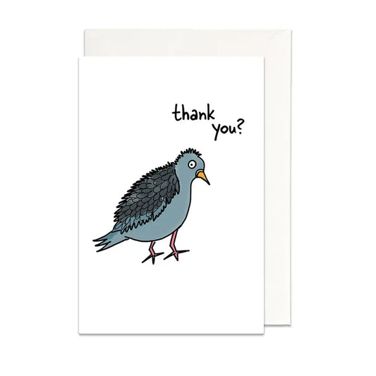 Thank You Pigeon Card