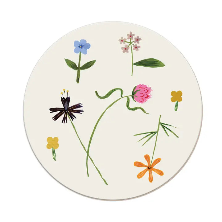 Quirky Petals Seedlings Coaster