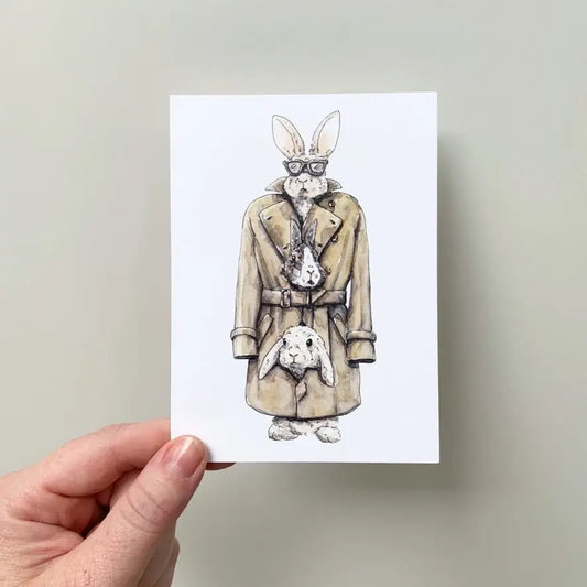 Imposter Bunnies Card