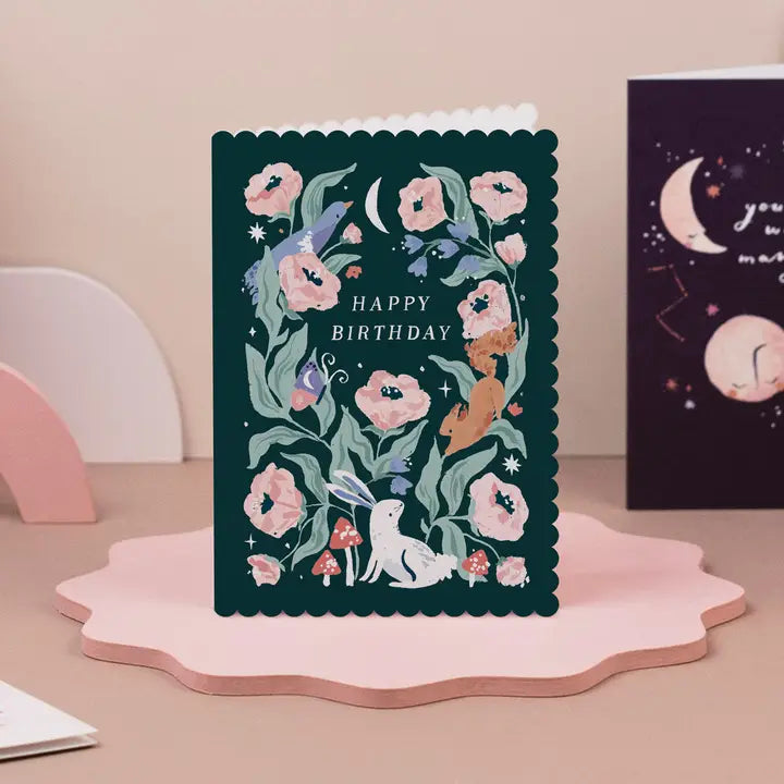 Woodland Birthday Card