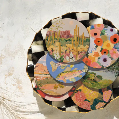 Desert Moonlight Seedlings Coaster