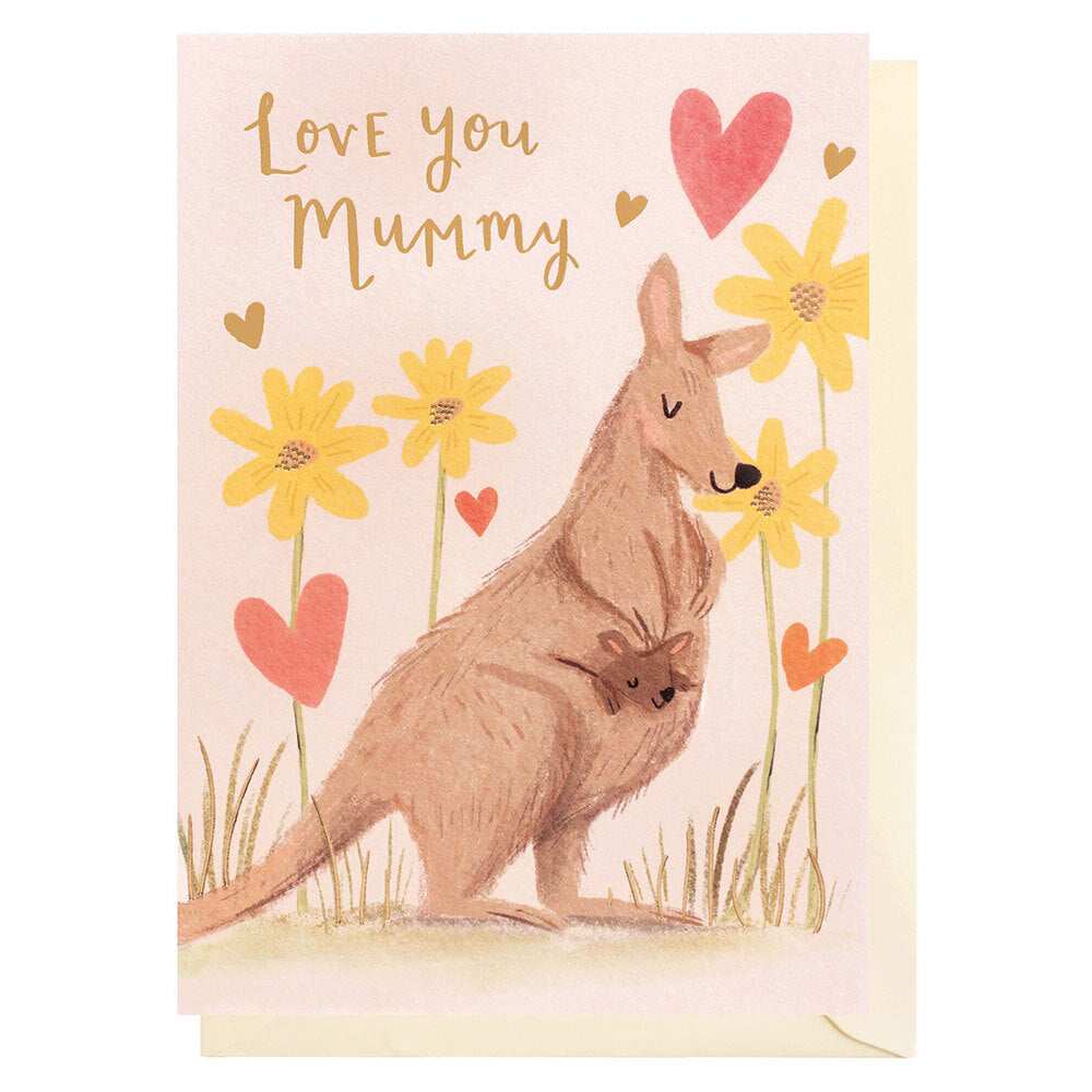 Mummy Kangaroo Card