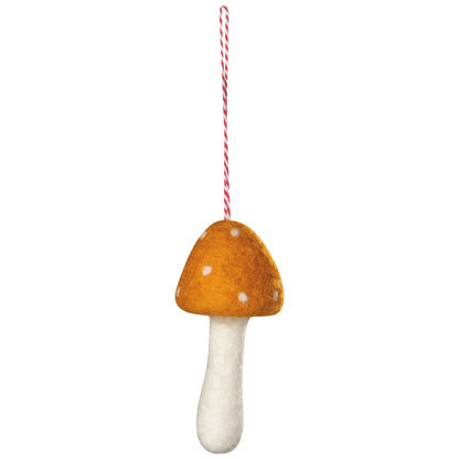Felt Toadstool Ornament