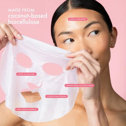 Pina Colada Revitalizing Biocellulose Mocktail Mask