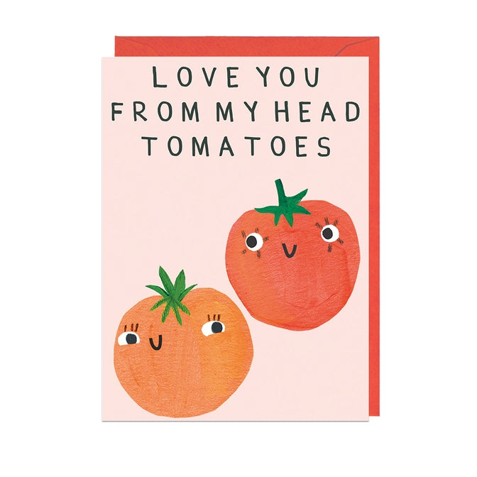 Head Tomatoes Card