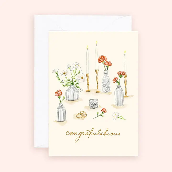 Wedded Congratulations Enclosure Card