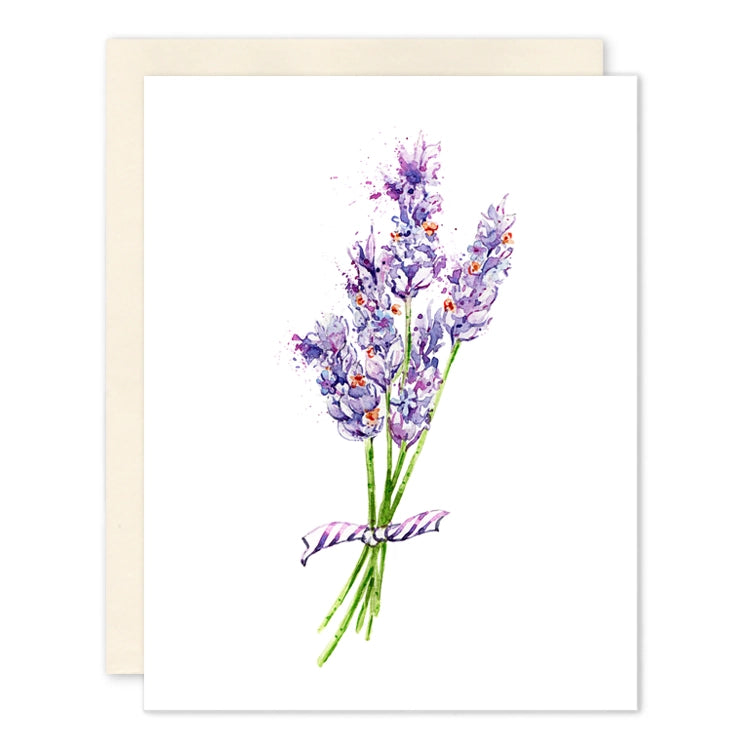 Lavender Bouquet Card