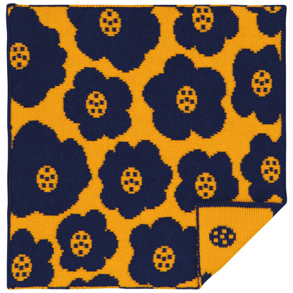 Poppy  Knit Dishcloth Set of 3