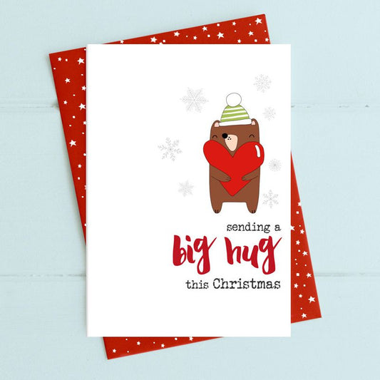 Big Hug This Xmas Card